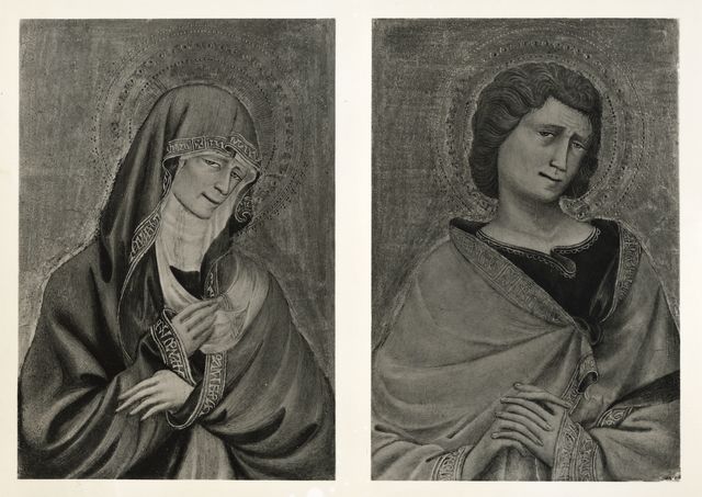Samuel H. Kress Collection — Michele di Matteo. Mater Dolorosa and St. John — insieme